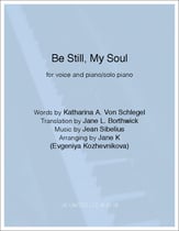 Be Still, My Soul piano sheet music cover